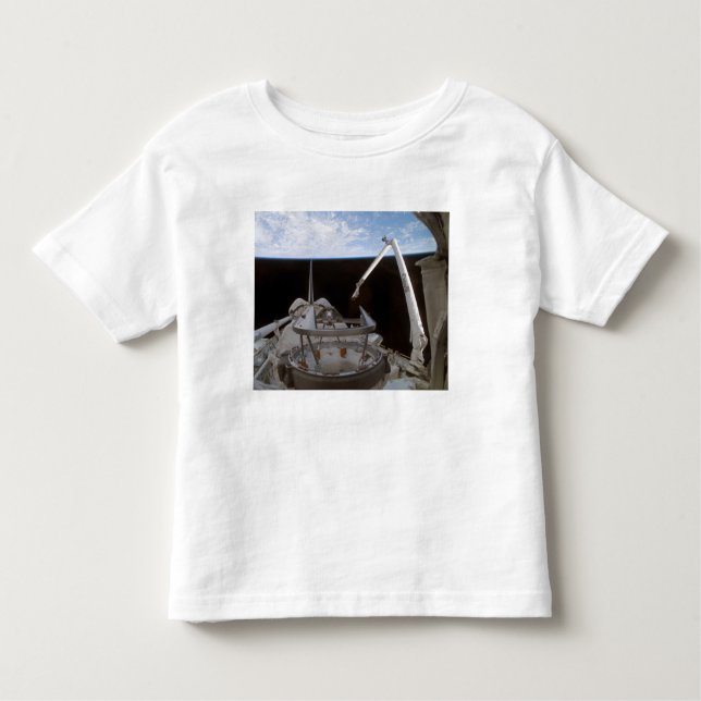 Space Shuttle Discovery's payload bay 2 Toddler T-shirt (Front)