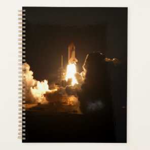 Space Shuttle Earth Orbital Spacecraft Night Canva Planner