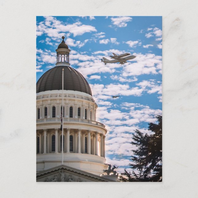 Space Shuttle Endeavor Postcard (Front)
