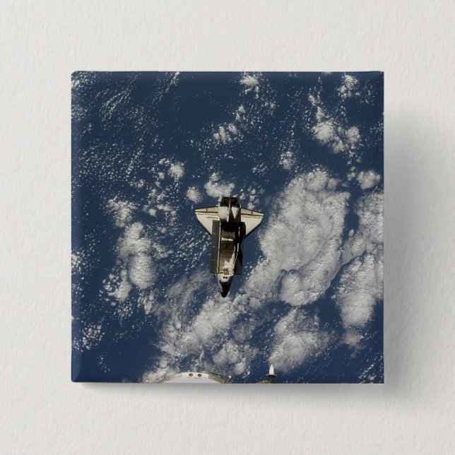 Space Shuttle Endeavour 10 Pinback Button (Front)