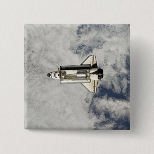 Space Shuttle Endeavour 12 Button