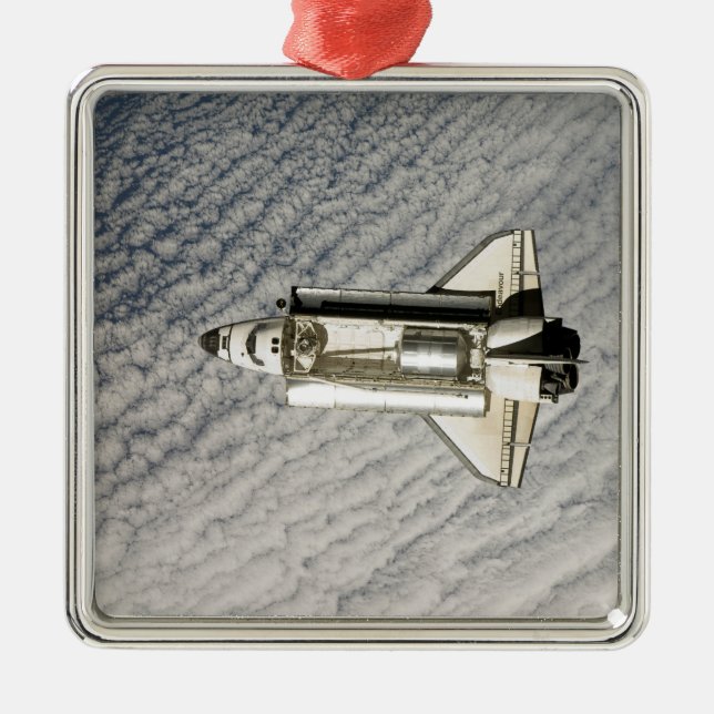 Space Shuttle Endeavour 13 Metal Ornament (Front)