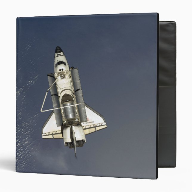 Space Shuttle Endeavour 15 3 Ring Binder (Front/Inside)
