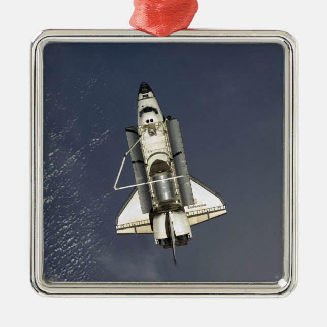 Space Shuttle Endeavour 15 Metal Ornament (Front)