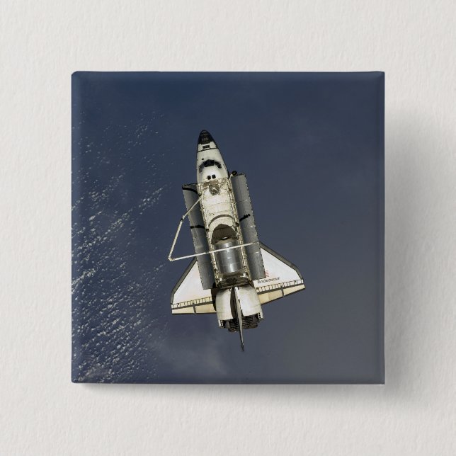 Space Shuttle Endeavour 15 Pinback Button (Front)