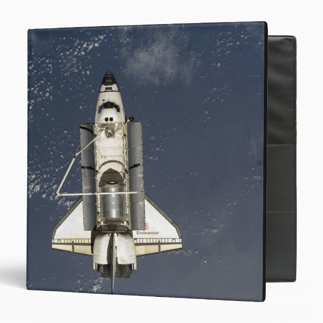 Space Shuttle Endeavour 16 3 Ring Binder (Front/Inside)