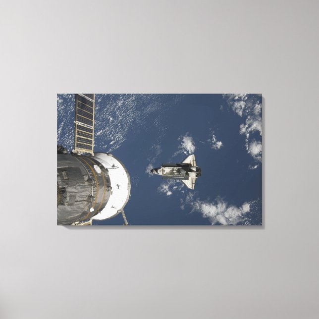 Space Shuttle Endeavour 17 Canvas Print (Front)