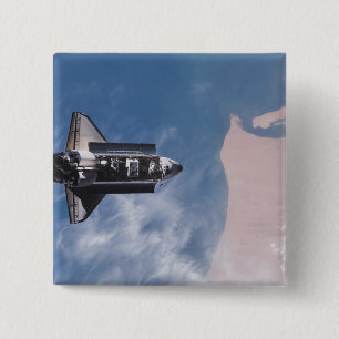 Space Shuttle Endeavour 19 Button