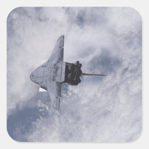 Space Shuttle Endeavour 21 Square Sticker