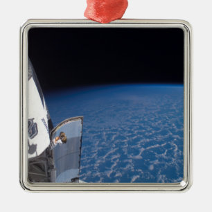 Space Shuttle Endeavour 24 Metal Ornament