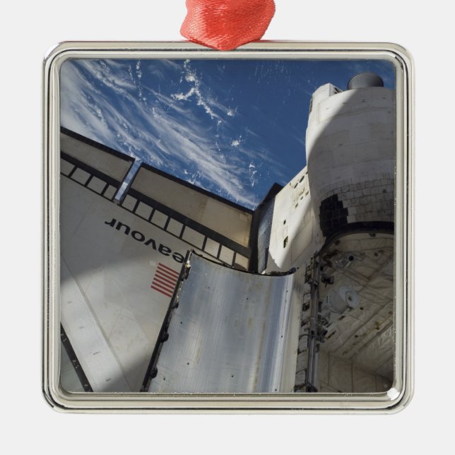 Space Shuttle Endeavour 25 Metal Ornament (Front)
