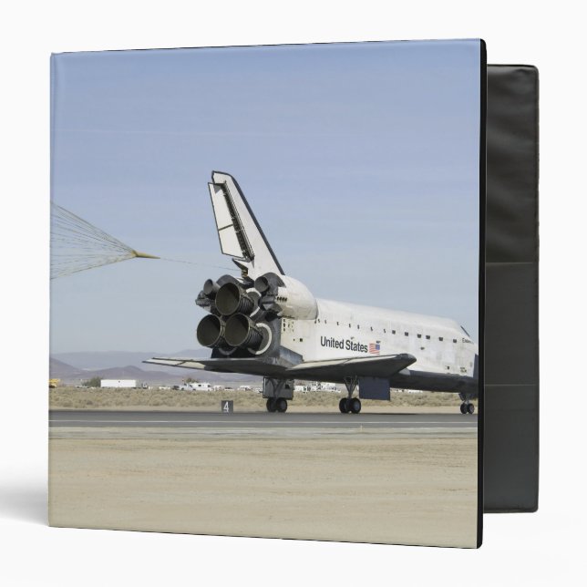 Space Shuttle Endeavour 4 Binder (Front/Inside)