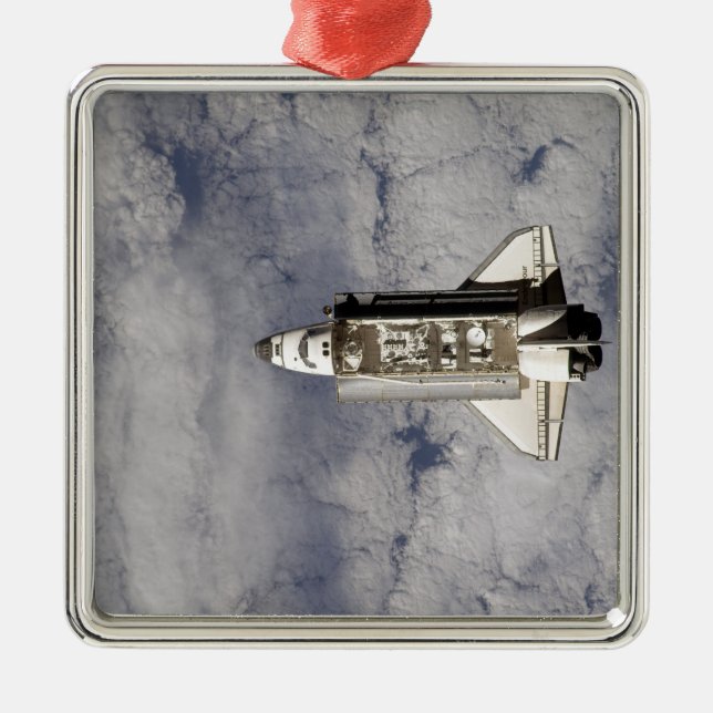 Space Shuttle Endeavour 6 Metal Ornament (Front)
