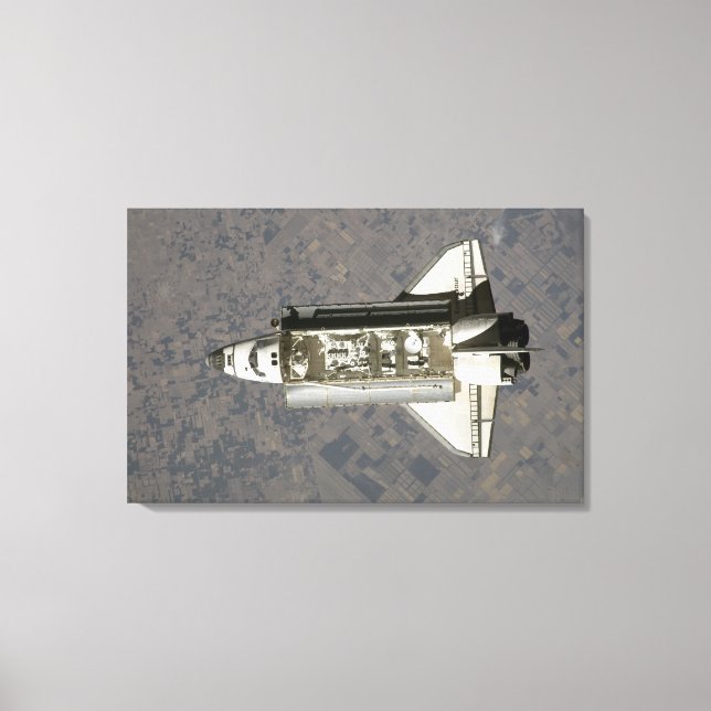Space Shuttle Endeavour 7 Canvas Print (Front)