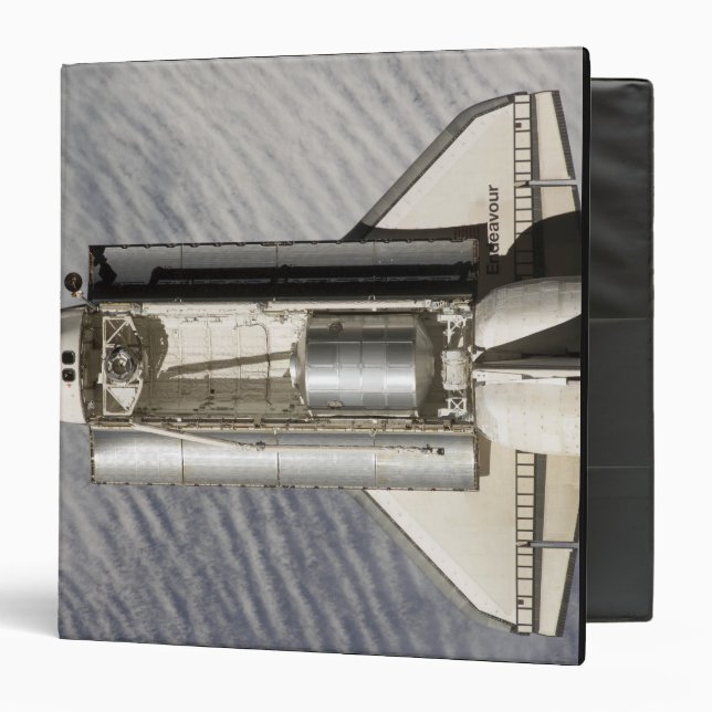 Space Shuttle Endeavour 9 3 Ring Binder (Front/Inside)