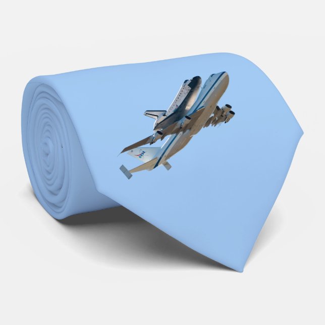 Space Shuttle Endeavour final flight photo Neck Tie (Rolled)