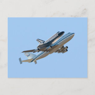Space Shuttle Endeavour final flight photo Postcard