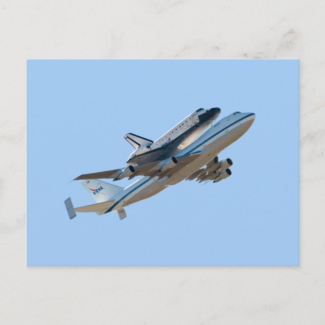 Space Shuttle Endeavour final flight photo Postcard (Front)