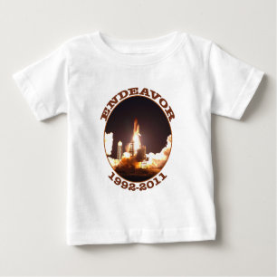 Space Shuttle Endeavour Final Launch Baby T-Shirt