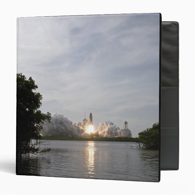 Space Shuttle Endeavour lifts off 3 Ring Binder (Front/Inside)