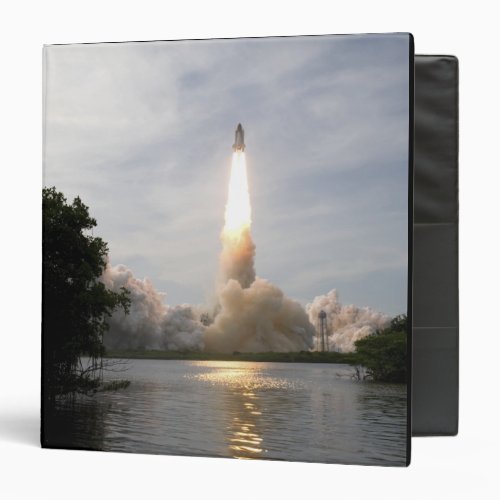 Space Shuttle Endeavour lifts off 4 3 Ring Binder