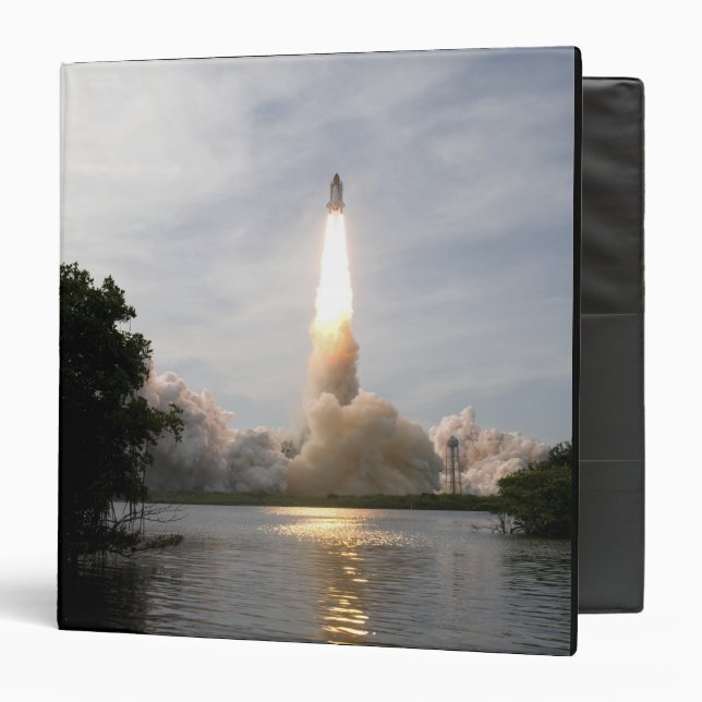 Space Shuttle Endeavour lifts off 4 3 Ring Binder (Front/Inside)