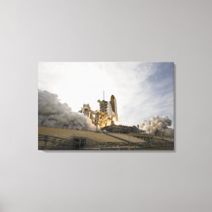 Space Shuttle Endeavour lifts off 5 Canvas Print