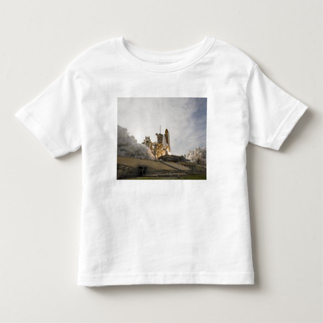 Space Shuttle Endeavour lifts off 5 Toddler T-shirt (Front)