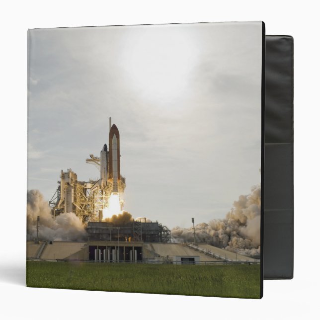 Space Shuttle Endeavour lifts off 8 3 Ring Binder (Front/Inside)