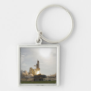 Space Shuttle Endeavour lifts off 8 Keychain