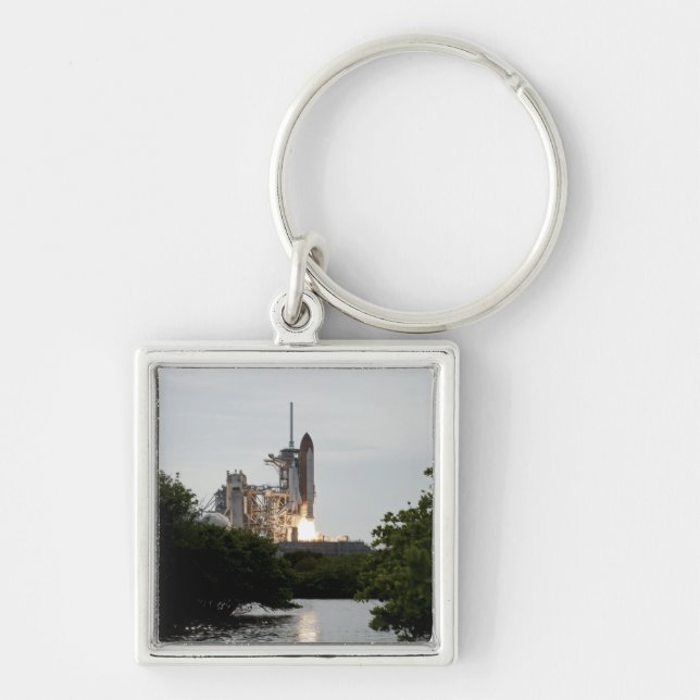Space Shuttle Endeavour lifts off Keychain (Front)