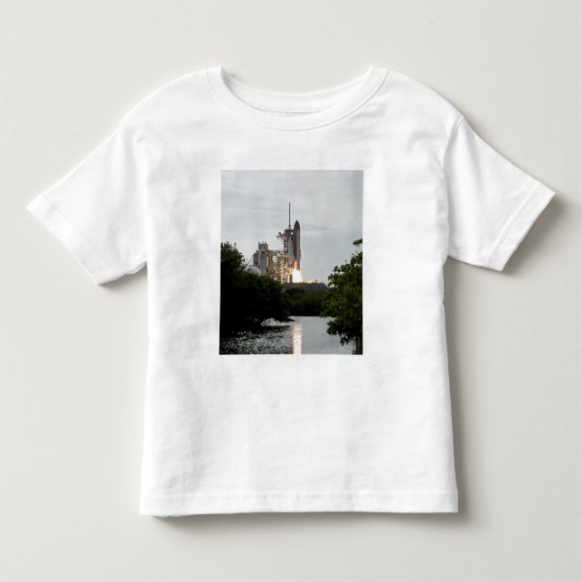 Space Shuttle Endeavour lifts off Toddler T-shirt (Front)