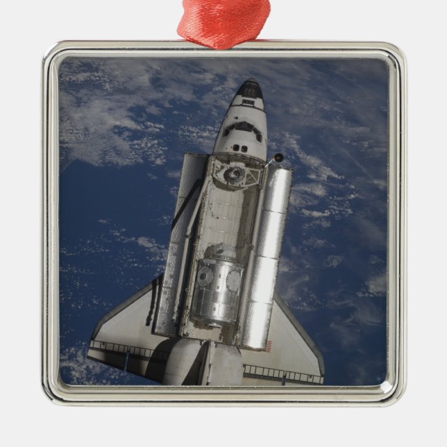 Space Shuttle Endeavour Metal Ornament (Front)