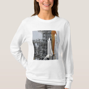 Space Shuttle Endeavour on the launch pad 2 T-Shirt