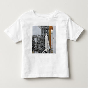 Space Shuttle Endeavour on the launch pad 2 Toddler T-shirt