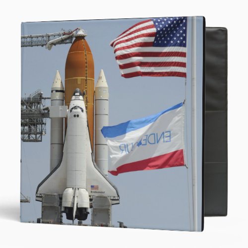 Space Shuttle Endeavour on the launch pad 3 Binder