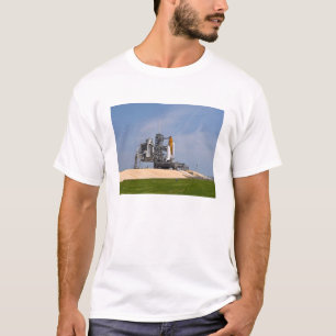 Space Shuttle Endeavour on the launch pad 4 T-Shirt