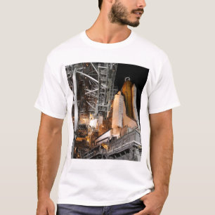 Space Shuttle Endeavour on the launch pad T-Shirt