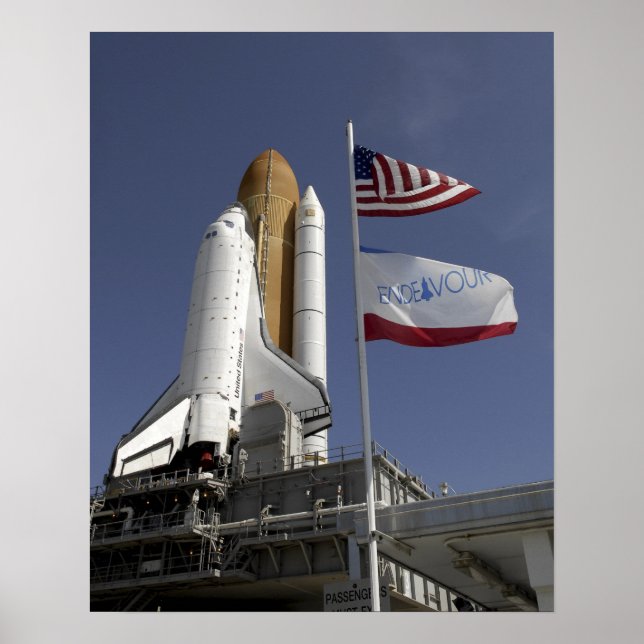 Space Shuttle Endeavour Poster (Front)