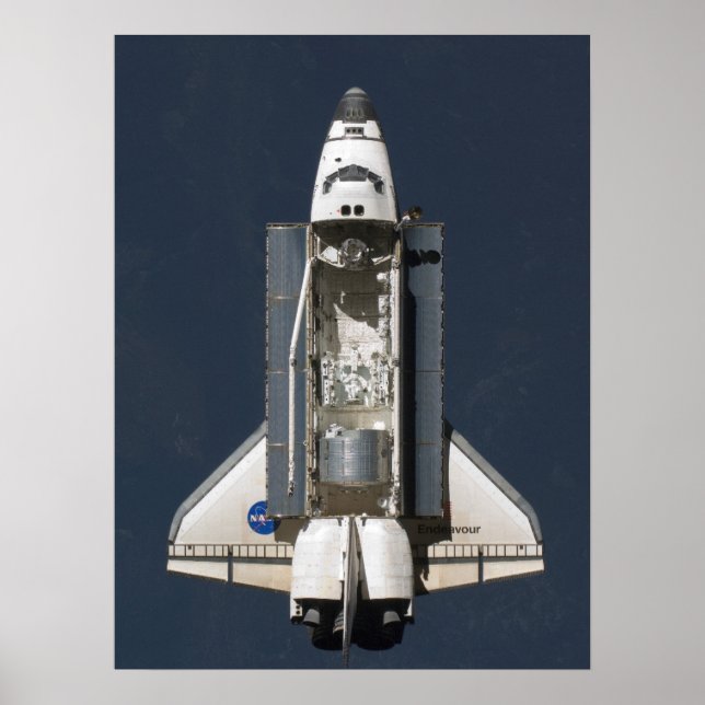 Space Shuttle Endeavour Poster (Front)