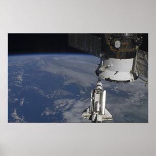 Space shuttle Endeavour Poster