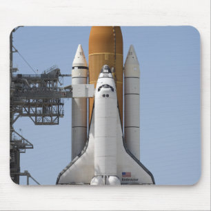 Space Shuttle Endeavour sits ready Mouse Pad