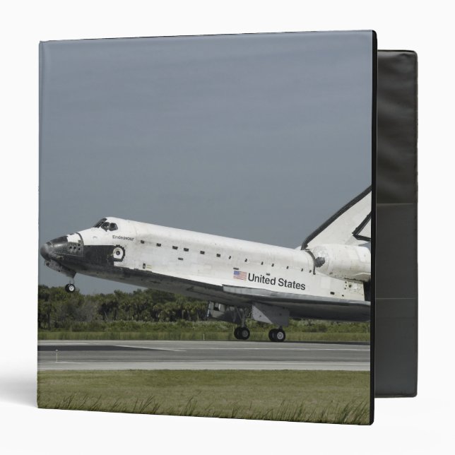 Space Shuttle Endeavour touches down Binder (Front/Inside)