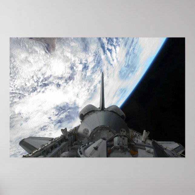 Space Shuttle Endeavour's payload bay 2 Poster (Front)