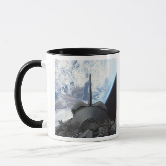 Space Shuttle Endeavour's payload bay 3 Mug (Left)