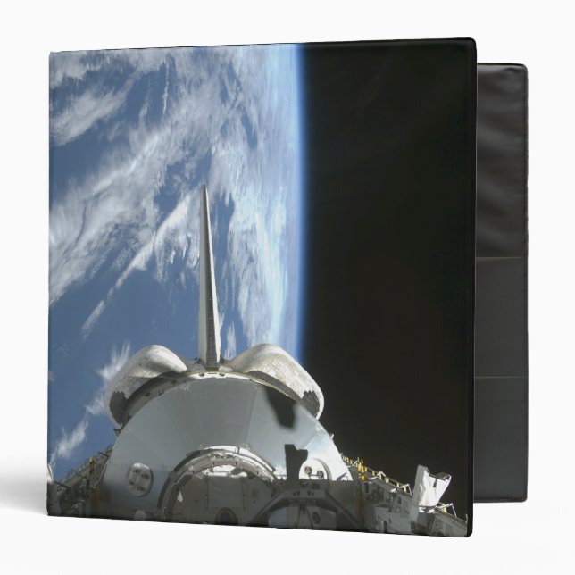 Space Shuttle Endeavour's payload bay 3 Ring Binder (Front/Inside)