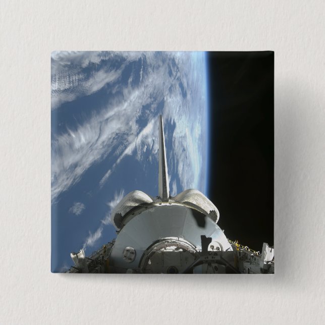 Space Shuttle Endeavour's payload bay Button (Front)
