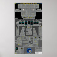 space shuttle cockpit diagram