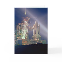 Space Shuttle Greeting Cards