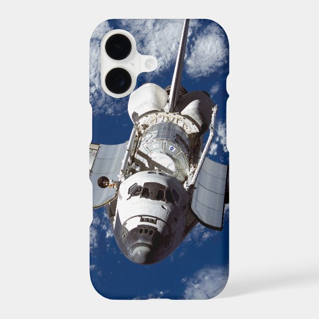 Space Shuttle In Orbit Iphone Case (Back)